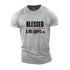 Men's Blessed Is One Who Walks In His Ways Cotton T-Shirt